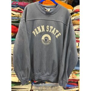Vintage Penn State Sweatshirt Mens XL Blue NCAA VF Imagewear Nittany Lions Faded
